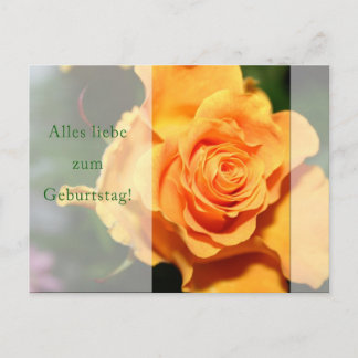 Geburtstag Briefkaart