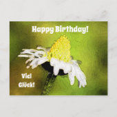 Geburtstag Briefkaart (Voorkant)