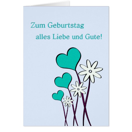 Geburtstagskarte (Devant)