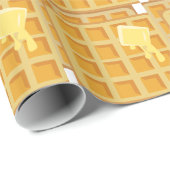 Gebutterde wafels cadeaupapier (Rol Hoek)