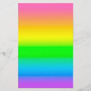 Gecanideerde Rainbow Pattern Scrapbook Sheets