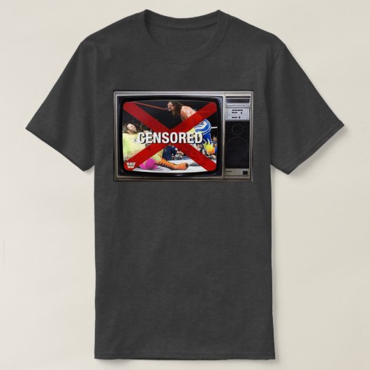 GECENSORED T-SHIRT (Design voorkant)