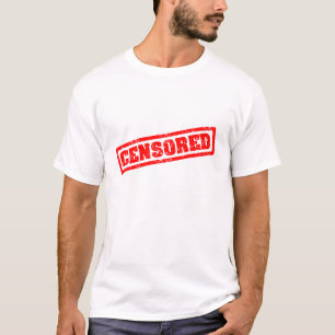 GECENSOREERD T-SHIRT