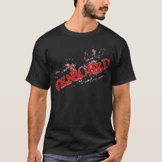 gecensureerd t-shirt