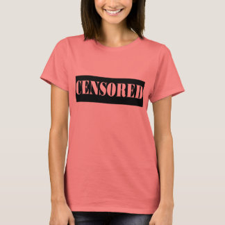 gecensureerd t-shirt