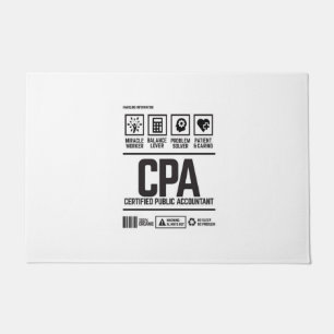 gecertificeerd accountant-CPA Deurmat