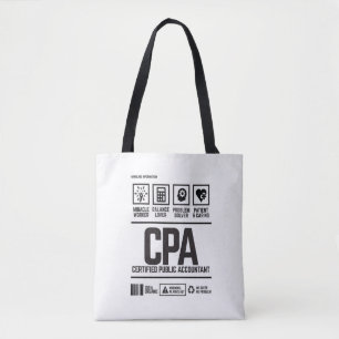 gecertificeerd accountant-CPA Draagtas