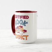 Gecertificeerd boekadvies mok (Voorkant links)