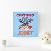 Gecertificeerd boekadvies vierkante klok (Huis)