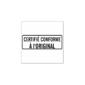 GECERTIFICEERD CONFORM HET ORIGINEEL RUBBERSTEMPEL (Afrduk)