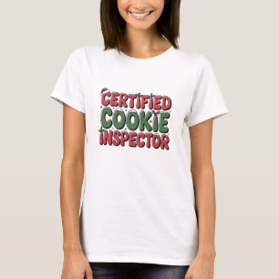 Gecertificeerd Cookie Inspector Family T-Shirt