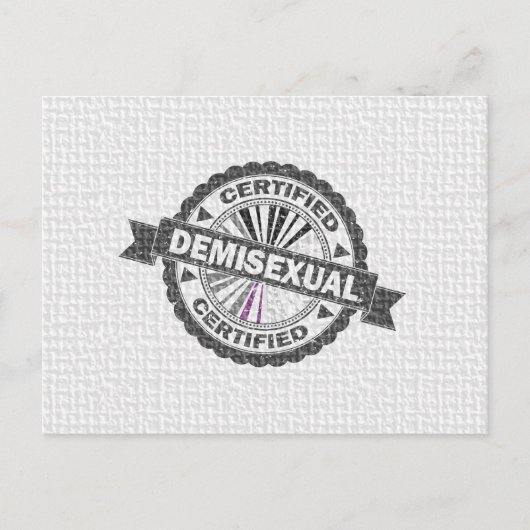 Gecertificeerd demonstratieverzegeld pride-verzege briefkaart (Voorkant)