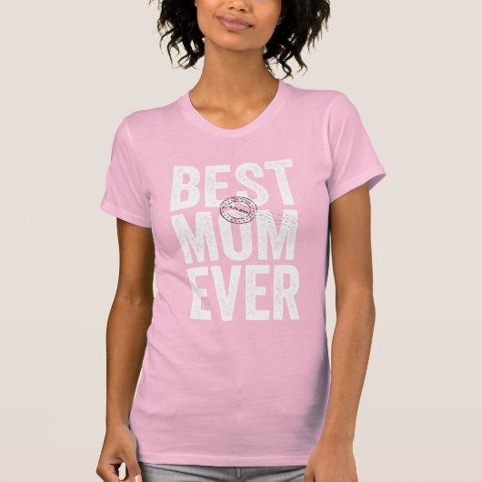 Gecertificeerd en gestremd beste mama ooit Moederd T-shirt (Voorkant)