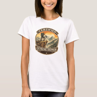 Gecertificeerd Extreme Strijker Vintage Berg TShir T-shirt