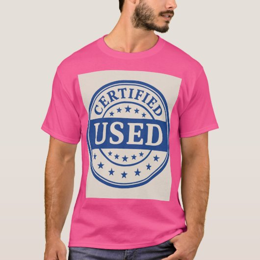 Gecertificeerd gebruikt t-shirt (Voorkant)