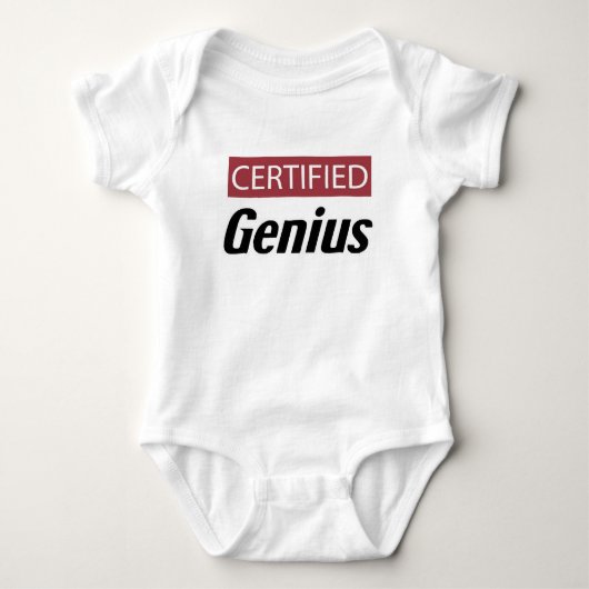 Gecertificeerd Genie Romper (Voorkant)