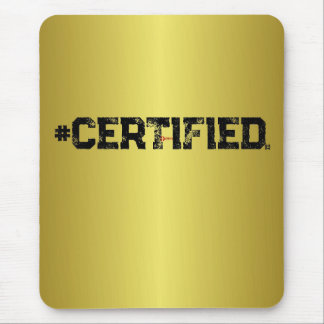 #GECERTIFICEERD GOUD MUISMAT