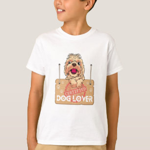 Gecertificeerd Hondenliefhebber T-shirt