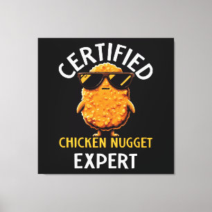 Gecertificeerd Kipnugget Expert Canvas Afdruk