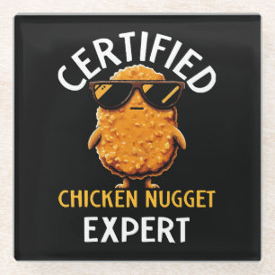 Gecertificeerd Kipnugget Expert Glazen Onderzetter