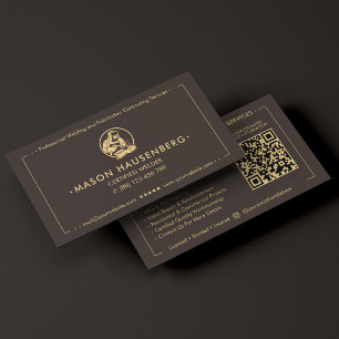 Gecertificeerd lasser Lasser-contractor Espresso Visitekaartje