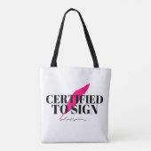 Gecertificeerd om Canvas tas te ondertekenen (Achterkant)