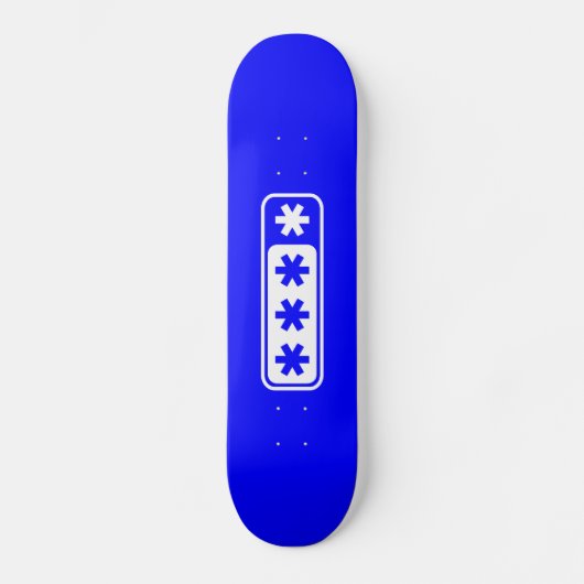 Gecertificeerd ontwerp van de kool skateboard (Voorkant)