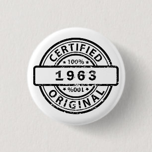 Gecertificeerd origineel aanpasbaar ronde button 3,2 cm
