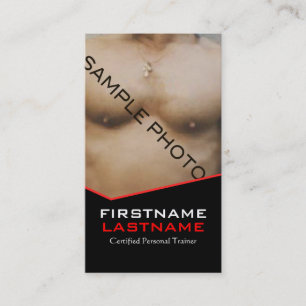 Gecertificeerd Personal Trainer Sjabloon Visitekaa Visitekaartje