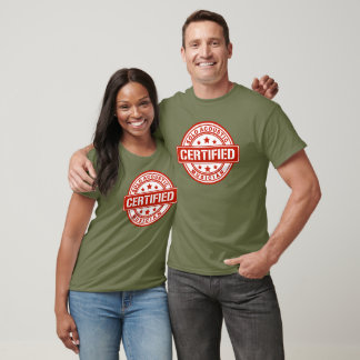 Gecertificeerd SAM Embleem T-shirt (donkere kleure