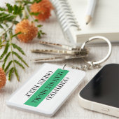 Gecertificeerd Sleutelhanger zes Sigma Green Belt (Voorkant Rechts)