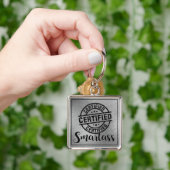 Gecertificeerd Smartass-logo Sleutelhanger (Hand)