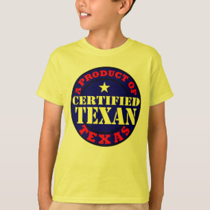 GECERTIFICEERD TEXAANS T-SHIRT