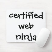 gecertificeerd web ninja muismat (Met muis)