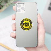 Gecertificeerde betonmixeroperator sticker (Telefoon)
