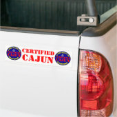 GECERTIFICEERDE CAJUN BUMPERSTICKER (Op Truck)