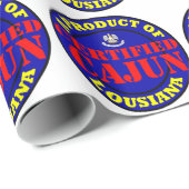 GECERTIFICEERDE CAJUN CADEAUPAPIER (Rol Hoek)