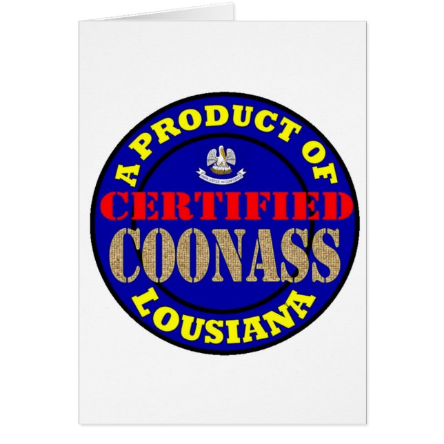 GECERTIFICEERDE COONASS (Voorkant)