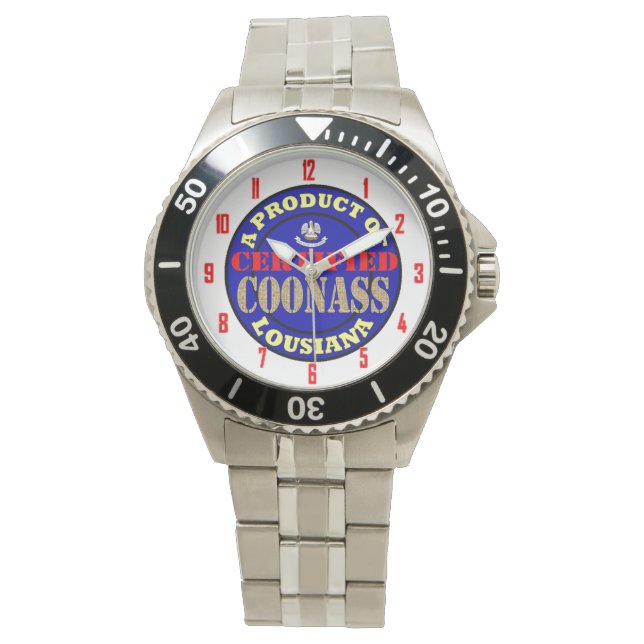 GECERTIFICEERDE COONASS HORLOGE (Voorkant)
