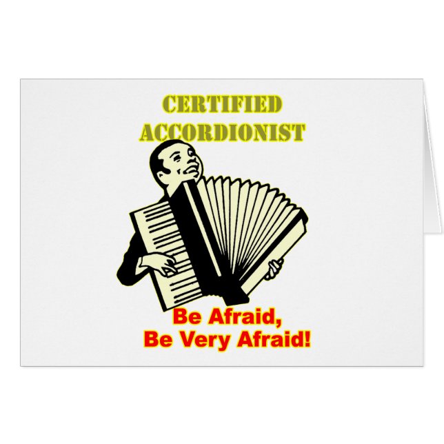 Gecertificeerde cordionist (Voorkant Horizontaal)