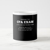Gecertificeerde CPA-examencode Extra Grote Beker (Voorkant)