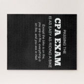 Gecertificeerde CPA-examencode Legpuzzel (Horizontaal)