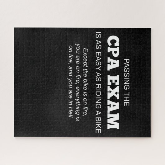 Gecertificeerde CPA-examencode Legpuzzel (Horizontaal)
