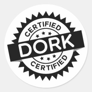Gecertificeerde Dork Sticker