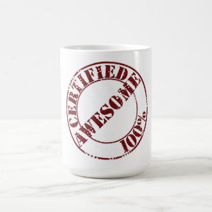 Gecertificeerde Geweldige koffie-Mok Koffiemok