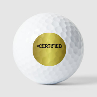 #GECERTIFICEERDE GOLFBALLEN