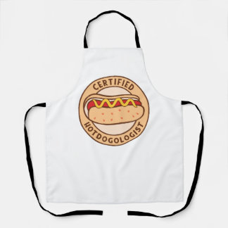 Gecertificeerde Hotdogoloog Funny Hot Hondenliefhe Schort
