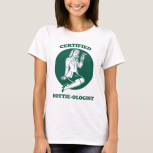 Gecertificeerde Hottie-loog T-shirt