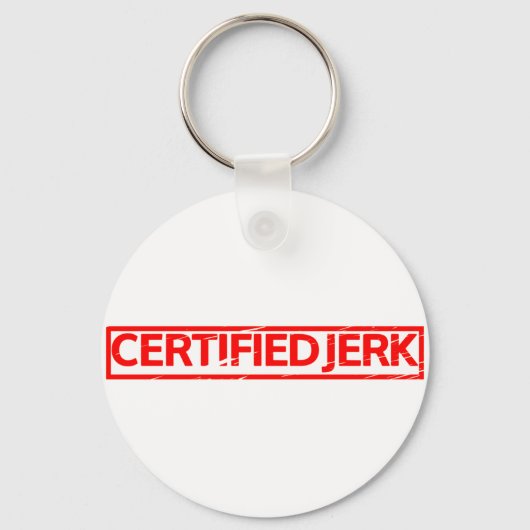 Gecertificeerde Jerk Stamp Sleutelhanger (Voorkant)