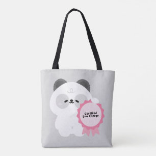 Gecertificeerde Lage Energie Panda Draagtas